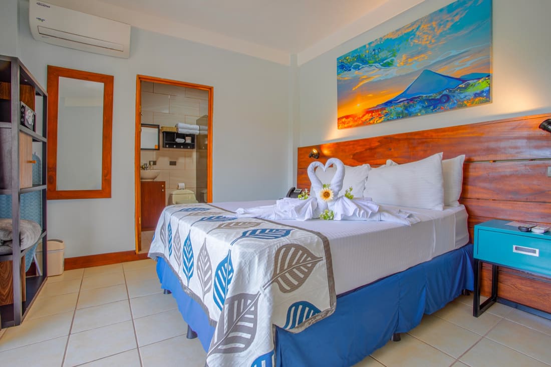 Habitación Superior del Downtown La Fortuna Boutique Hotel, en el centro de La Fortuna